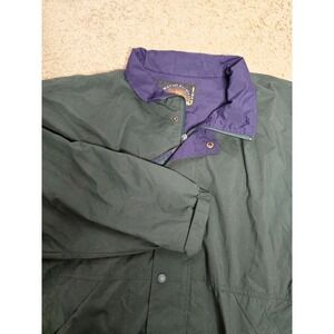 Vintage Sun Mountains Sports‎ Jacket Mens Extra Large Blue Green Windbreaker